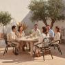 Rattan chair 