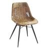 Cow skin chair