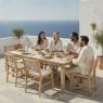 Chaise en teck naturel