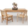 Chaise en teck naturel