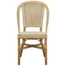 Chaise en manau et rotin