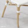 Rattan and resin chair