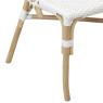 Rattan and resin chair