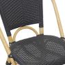 Bistro chair in rattan
