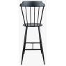 Bar chair in metal