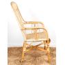 Fauteuil en manau et rotin