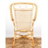 Fauteuil en manau et rotin