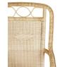 Fauteuil en manau et rotin