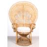 Rattan peacock chair
