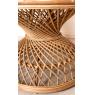 Rattan peacock chair