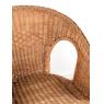 Fauteuil en moelle de rotin