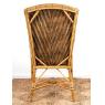 Manau and rattan armchair