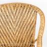 Fauteuil en lame de rotin