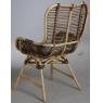 Croco rattan armchairs