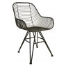 Design metal armchair 