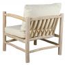 Natural teak branches Arthur armchair