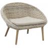 Pulut rattan round armchair