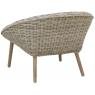 Pulut rattan round armchair