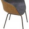 Imitation leather armchair