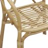 Fauteuil en rotin naturel