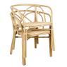 Fauteuil en rotin naturel