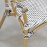 Natural rattan armchair