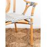 Natural rattan armchair