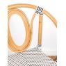 Natural rattan armchair