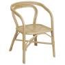 Rattan armchair