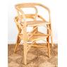 Rattan armchair