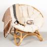 Papasan rattan chair