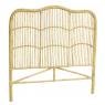 Rattan bedhead