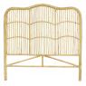 Rattan bedhead