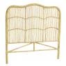 Rattan bedhead