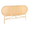  Natural rattan headboard