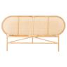  Natural rattan headboard