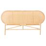  Natural rattan headboard