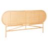  Natural rattan headboard