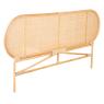  Natural rattan headboard