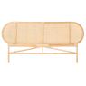  Natural rattan headboard