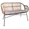 Rattan garden lounge