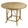 Round table in rattan