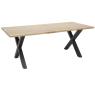 Rectangular acacia wood table