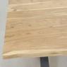 Rectangular acacia wood table