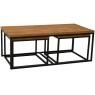 Tables basses modulables en bois recyclé