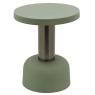 Armygreen metal coffee table