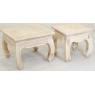 Table basse en acajou