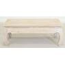 Table basse en acajou