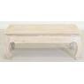 Table basse en acajou