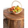  Round table in recycled wood